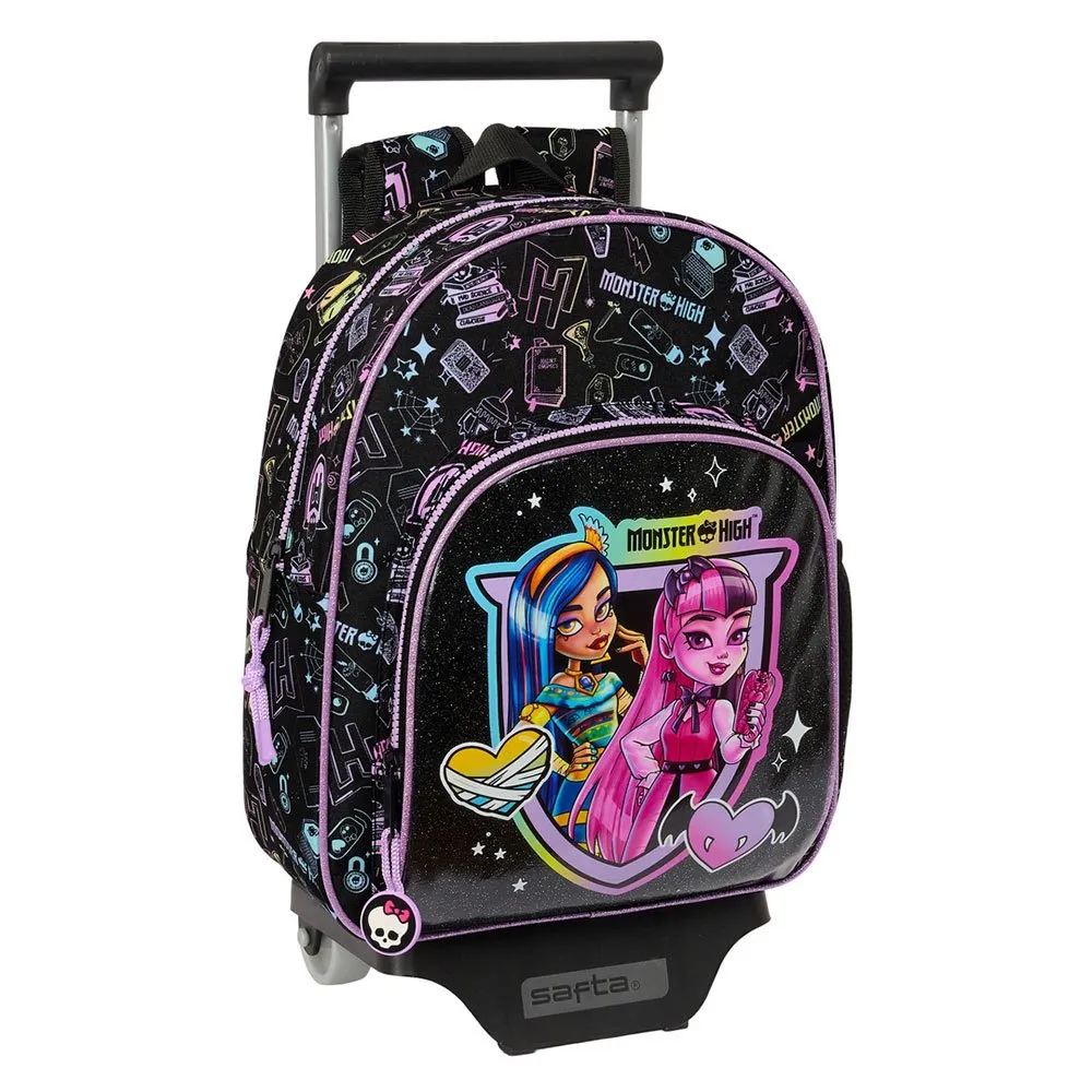 Safta Monster High Ryggsäck Med Hjul