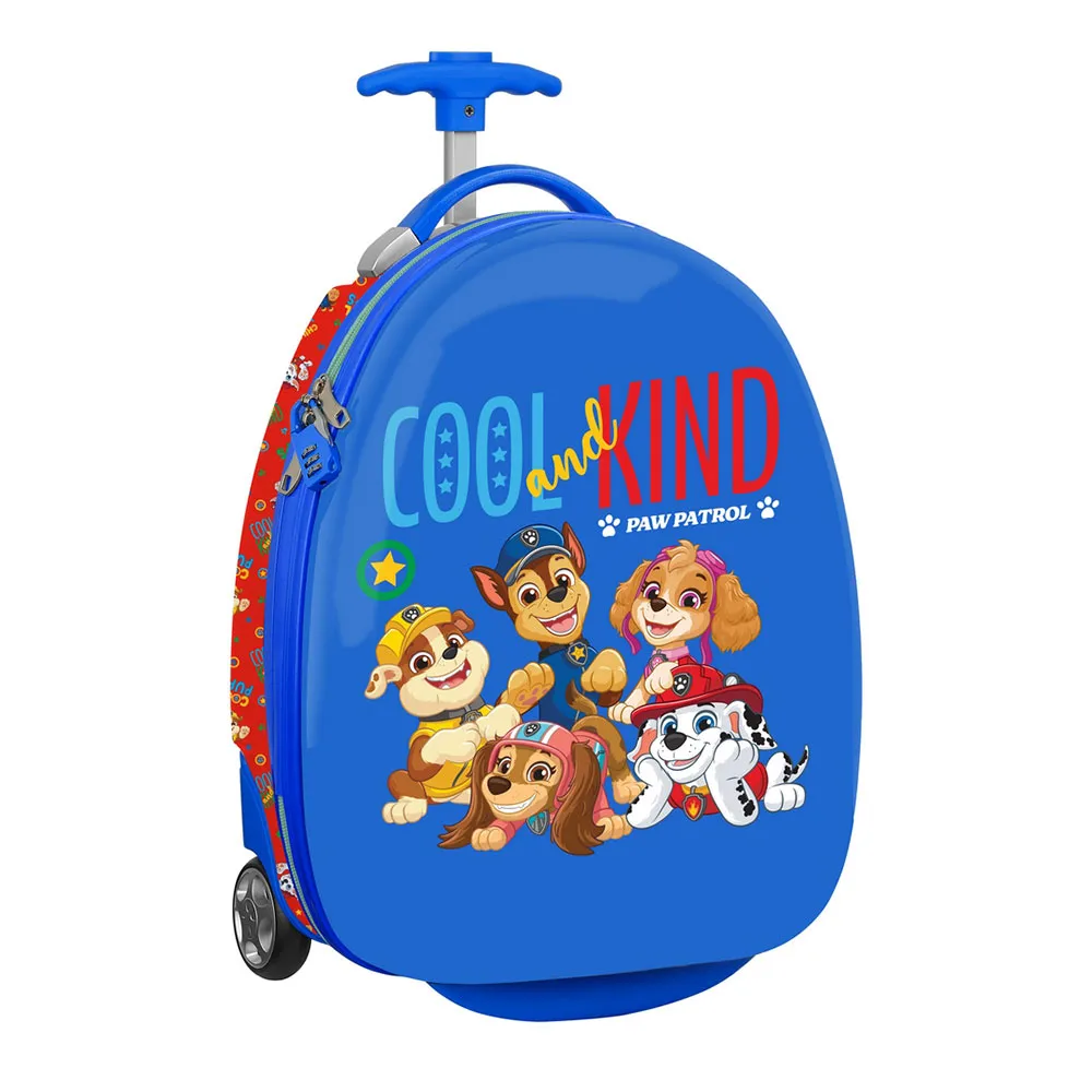 Safta Paw Patrol Cool 16´´ Ryggsäck Med Hjul, Multicolor Safta Paw Patrol Cool 16´´ Ryggsäck Med Hjul, Multicolor