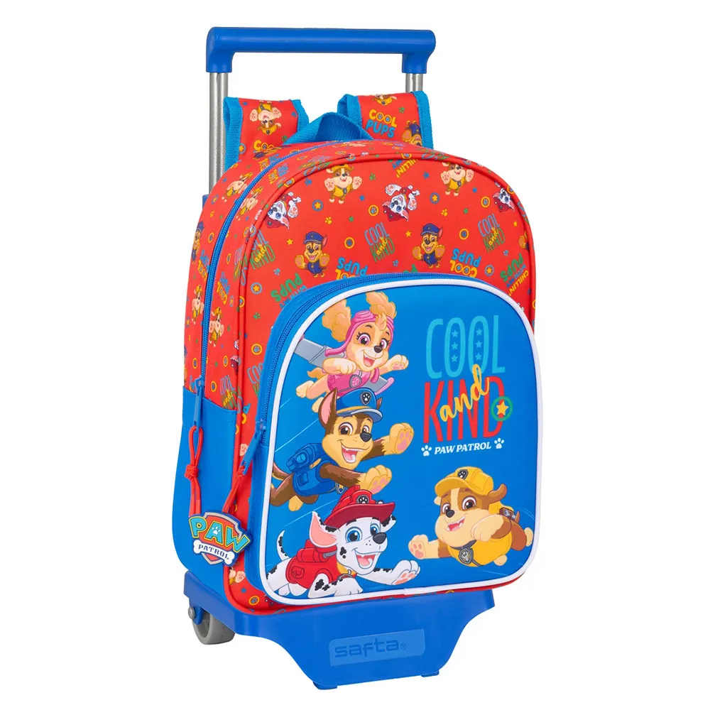 Safta Paw Patrol Cool Ryggsäck Med Hjul, Multicolor