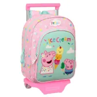 Safta Peppa Gris Med Trolleyhjul Glassryggsäck Safta Peppa Gris Med Trolleyhjul Glassryggsäck