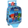 Safta Pjmasks Mini 232 Ryggsäck Med Hjul, Multicolor