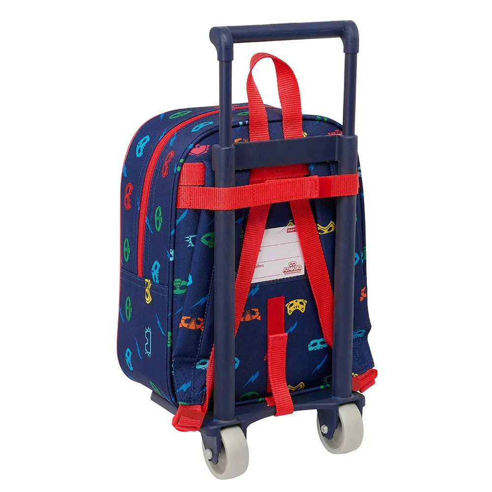 Safta Pjmasks Ready Mini Ryggsäck Med Hjul, Multicolor