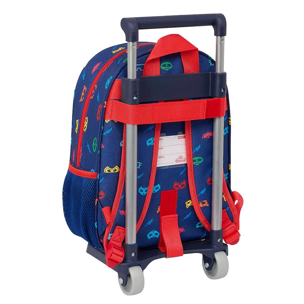 Safta Pjmasks Ready Ryggsäck Med Hjul, Multicolor
