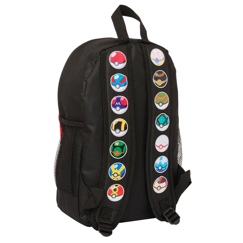 Safta Pok03372 Pokemon 18l 30x4x15 Cm Ryggsäck