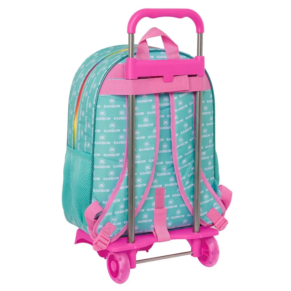 Safta Rainbow High Paradise Ryggsäck Med Hjul, Multicolor 2
