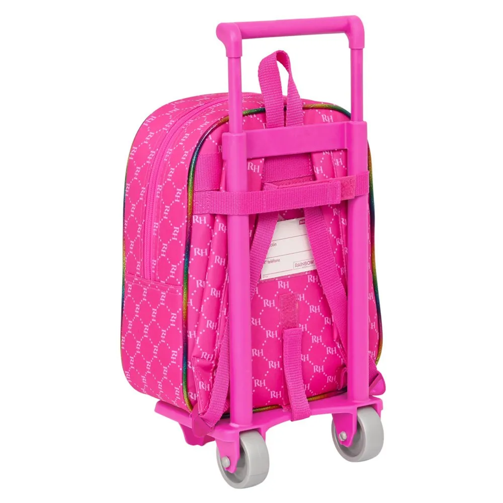 Safta Rainbow High Ryggsäck Med Hjul, Multicolor Safta Rainbow High Ryggsäck Med Hjul, Multicolor