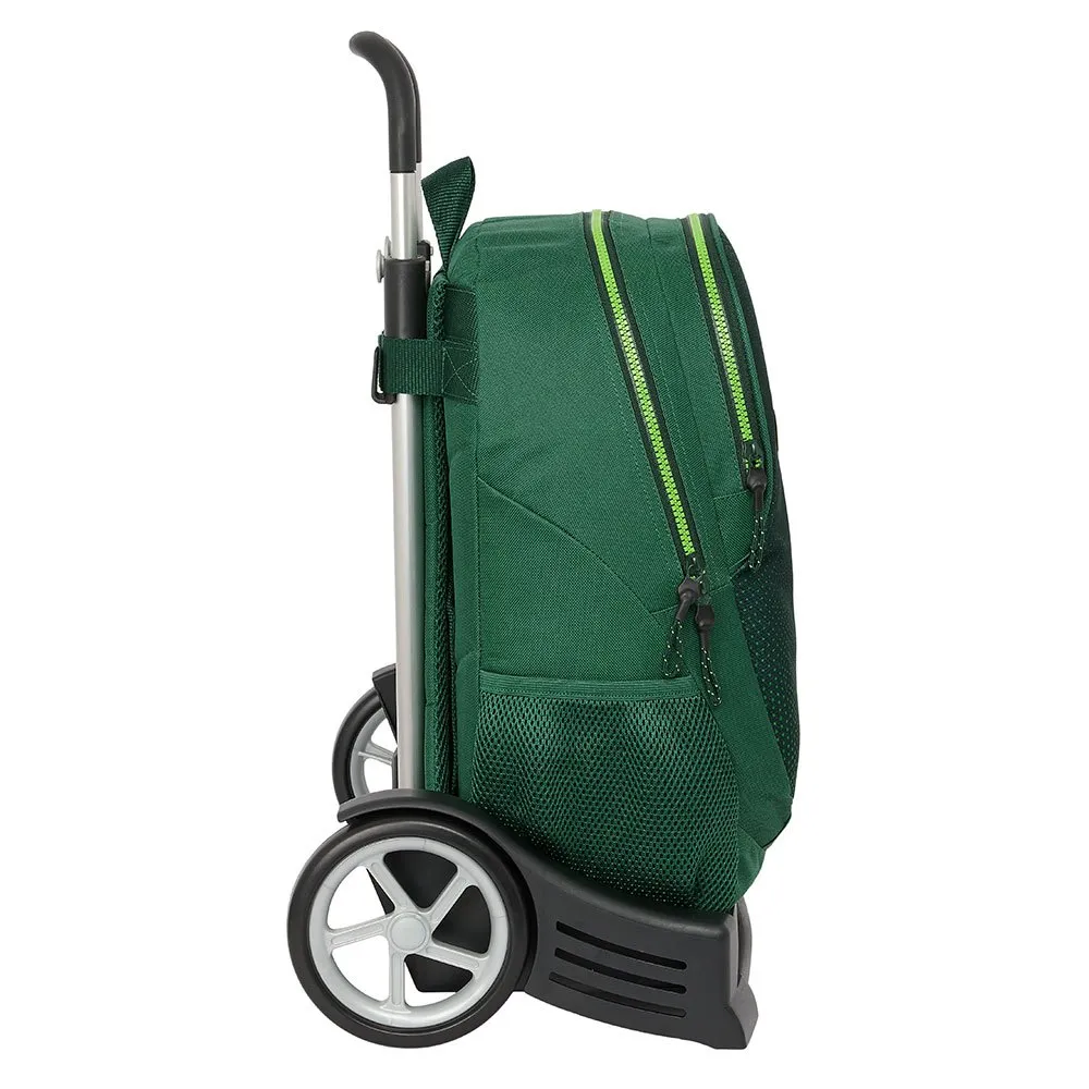 Safta Real Betis Balompie Evolution Ryggsäck Med Hjul, Multicolor