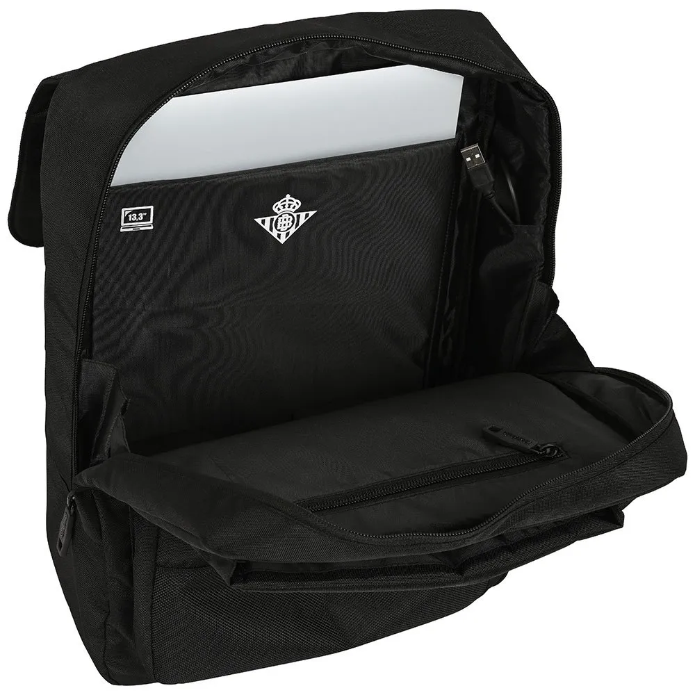 Safta Real Betis Balompie Premium Flap 13.3 ´´+usb 21l 32x42x15 Cm Ryggsäck, Multicolor Safta Real Betis Balompie Premium Flap 13.3 ´´+usb 21l 32x42x15 Cm Ryggsäck, Multicolor