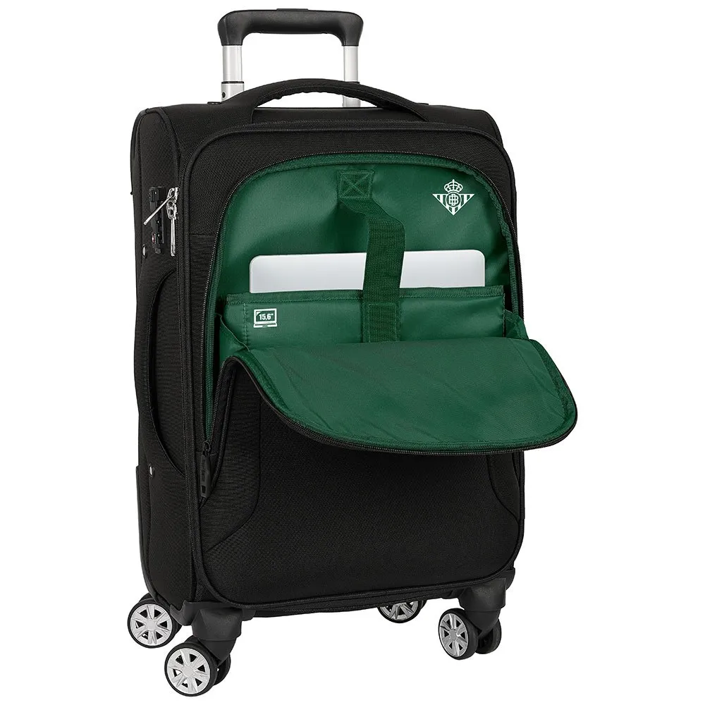 Safta Real Betis Balompie Premium Soft Cabin 20´´ Trolleyväska, Multicolor Safta Real Betis Balompie Premium Soft Cabin 20´´ Trolleyväska, Multicolor