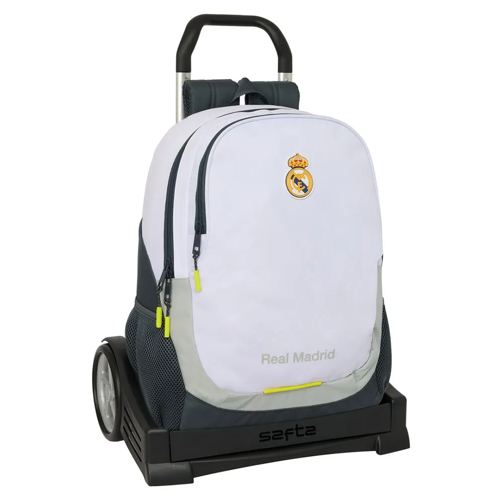 Safta Real Madrid 25/26 Evolution Ryggsäck Med Hjul, Multicolor