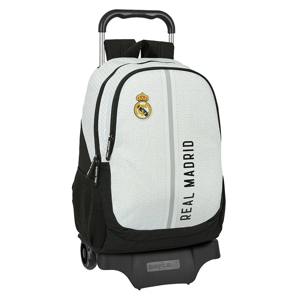 Safta Real Madrid First Kit 24/25 Ryggsäck Med Hjul, Multicolor