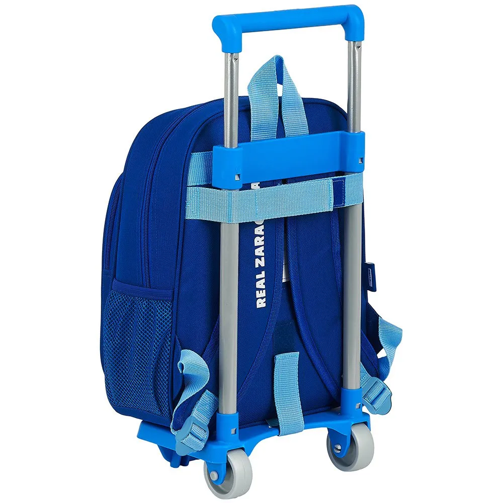 Safta Real Zaragoza Corporate Ryggsäck Med Hjul, Blue / turquoise