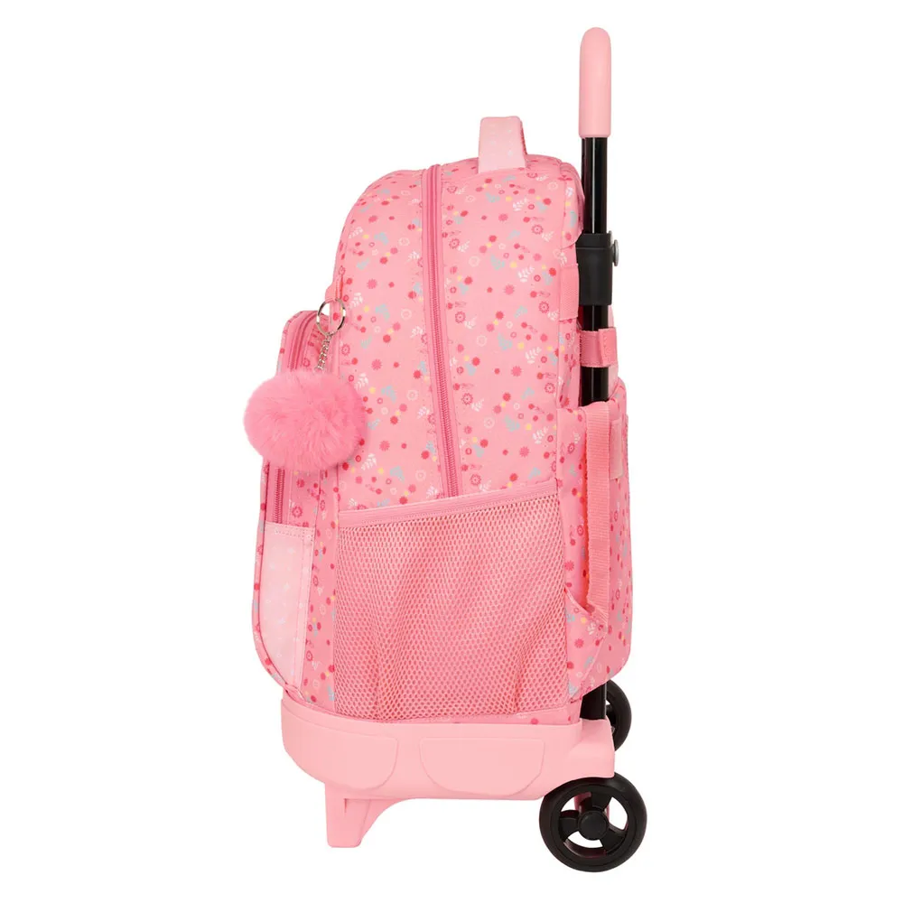 Safta Recycled Compact With Removable Moos Passion Ryggsäck Med Hjul, Multicolor