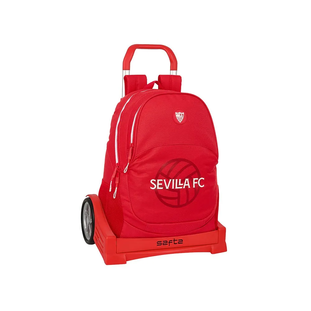 Safta Sevilla Fc With Evolution Ryggsäck Med Hjul, Multicolor