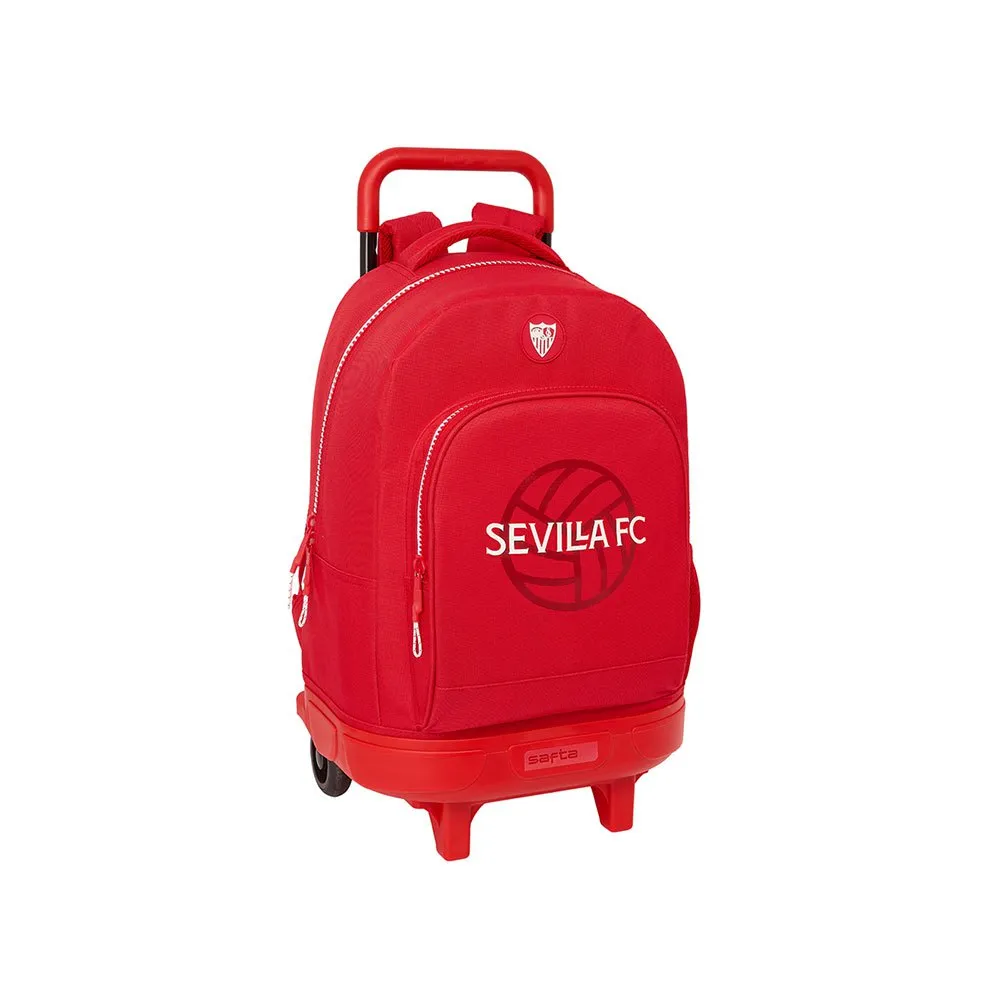 Safta Sevilla Fc With Removablel Ryggsäck Med Hjul, Multicolor