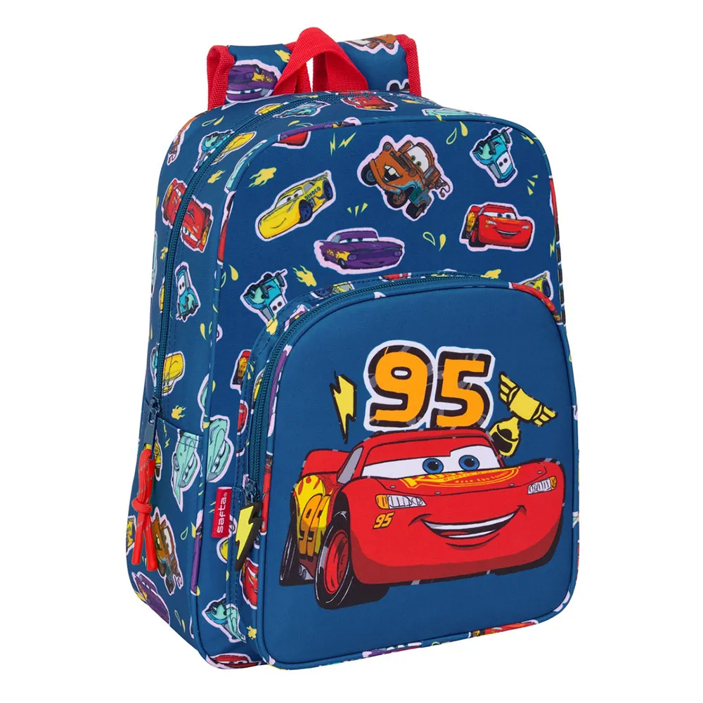 Safta Small Cars Racing 9l 27x10x33 Cm Ryggsäck, Multicolor