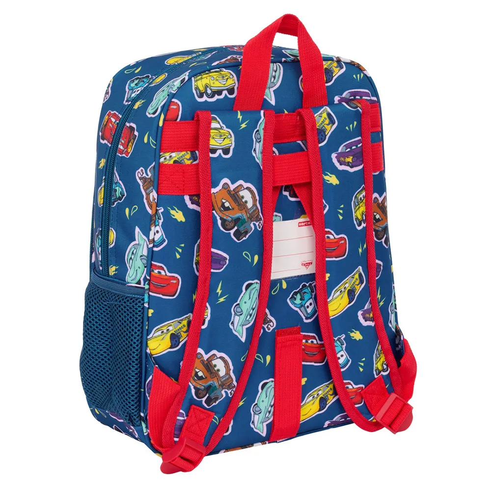 Safta Small Cars Racing 9l 27x10x33 Cm Ryggsäck, Multicolor