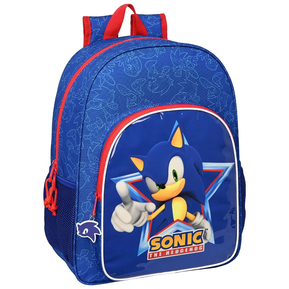 Safta Sonic "nu Kör Vi!"-ryggsäck 42 Cm, Multicolor Safta Sonic "nu Kör Vi!"-ryggsäck 42 Cm, Multicolor