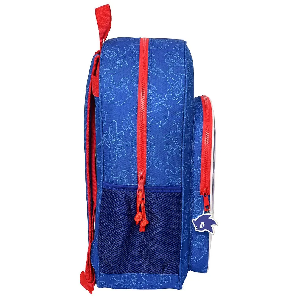 Safta Sonic "nu Kör Vi!"-ryggsäck 42 Cm, Multicolor Safta Sonic "nu Kör Vi!"-ryggsäck 42 Cm, Multicolor