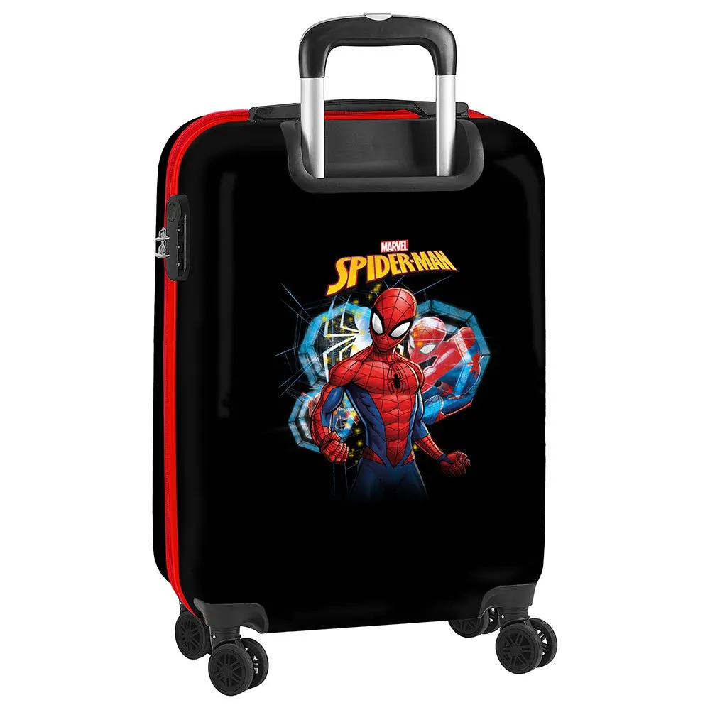 Safta Spider-man ´´her´´ Cabin 20´´ Twin Wheels Trolleyväska, Multicolor