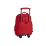 Safta Sporting Gijon Corporate Compact Ryggsäck Med Hjul 44l, Red
