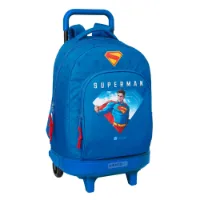 Safta Superman 45 Cm Ryggsäck Med Hjul