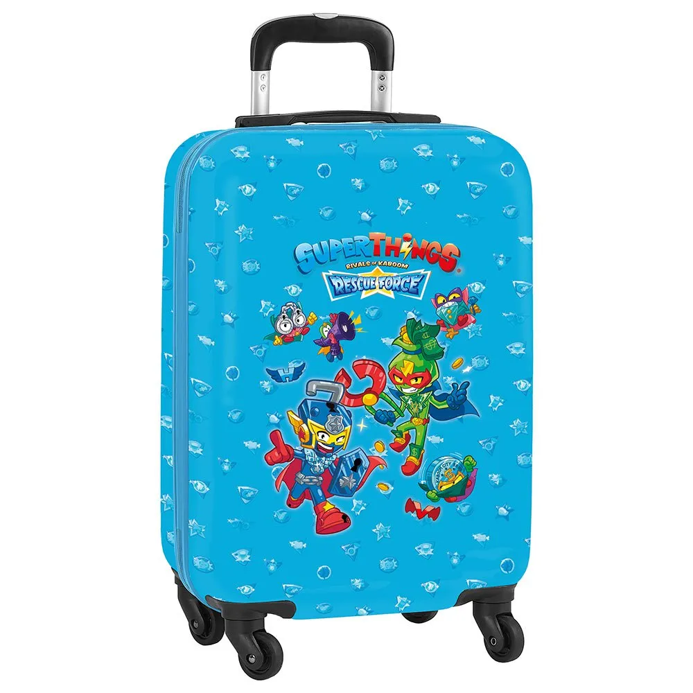 Safta Supershings Rescue Force Cabin 20 Single Wheel Ryggsäck Med Hjul, Multicolor Safta Supershings Rescue Force Cabin 20 Single Wheel Ryggsäck Med Hjul, Multicolor
