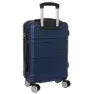 Safta Travel Navy Blue Cabin 20 Twin Wheels Trolleyväska, Multicolor