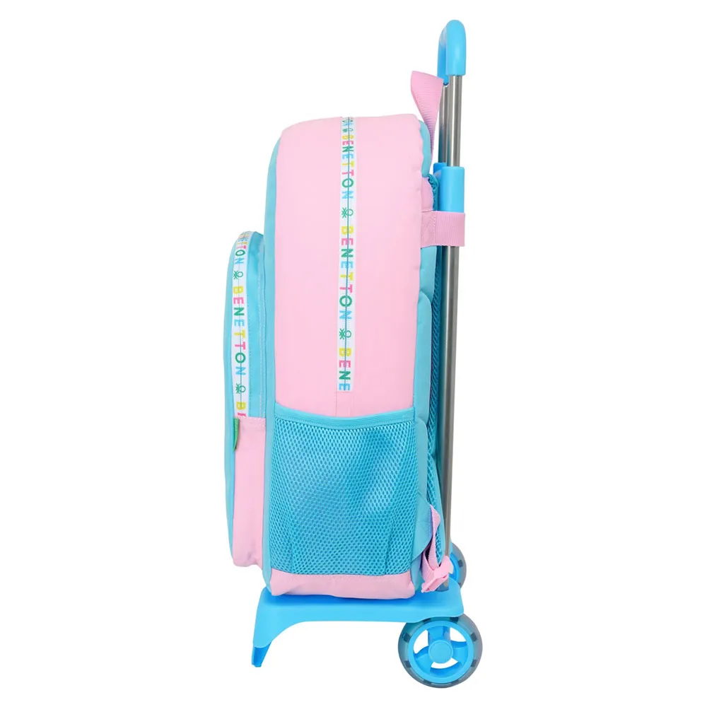 Safta Trolley Benetton Unique Ryggsäck Med Hjul, Multicolor