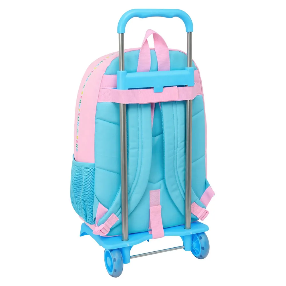 Safta Trolley Benetton Unique Ryggsäck Med Hjul, Multicolor