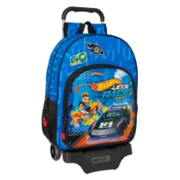 Safta Trolley Hot Wheels Let´s Race Ryggsäck Med Hjul