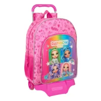 Safta Trolley Rainbow High Shine Ryggsäck Med Hjul