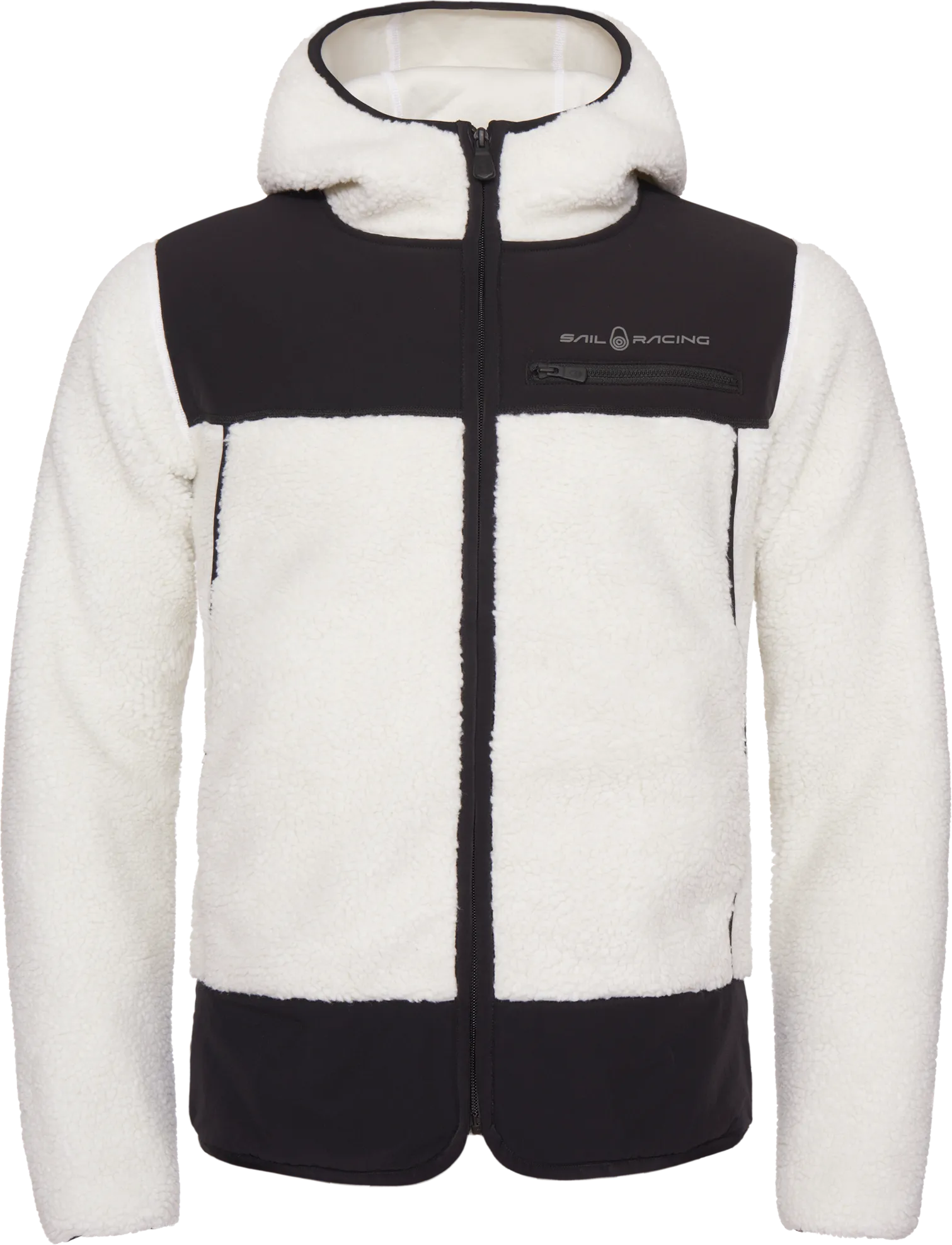 Sail Racing Women's Gale Pile Zip Hood, Storm White Sail Racing Women's Gale Pile Zip Hood, Storm White