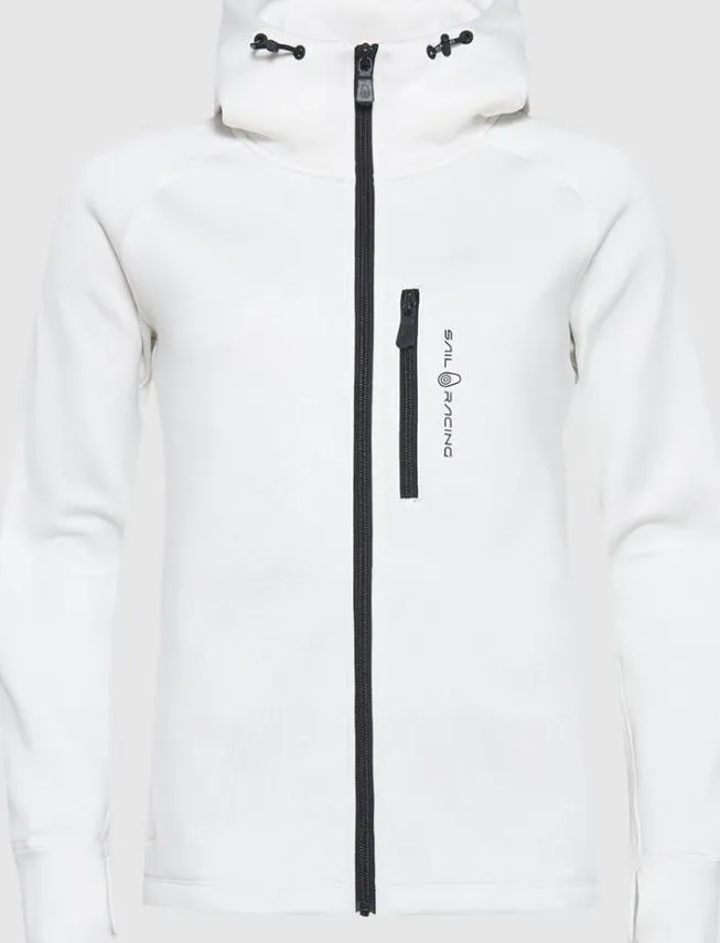 Sail Racing Women's Powerstretch Hood, Storm White Sail Racing Women's Powerstretch Hood, Storm White