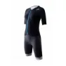sailfish Aerosuit Pro Kortärmad Triathlondräkt female, Black / blue