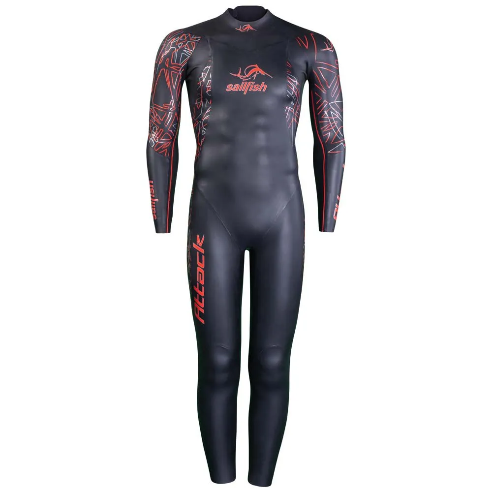 sailfish Attack 7 Våtdräkt I Neopren unisex, Black, XS