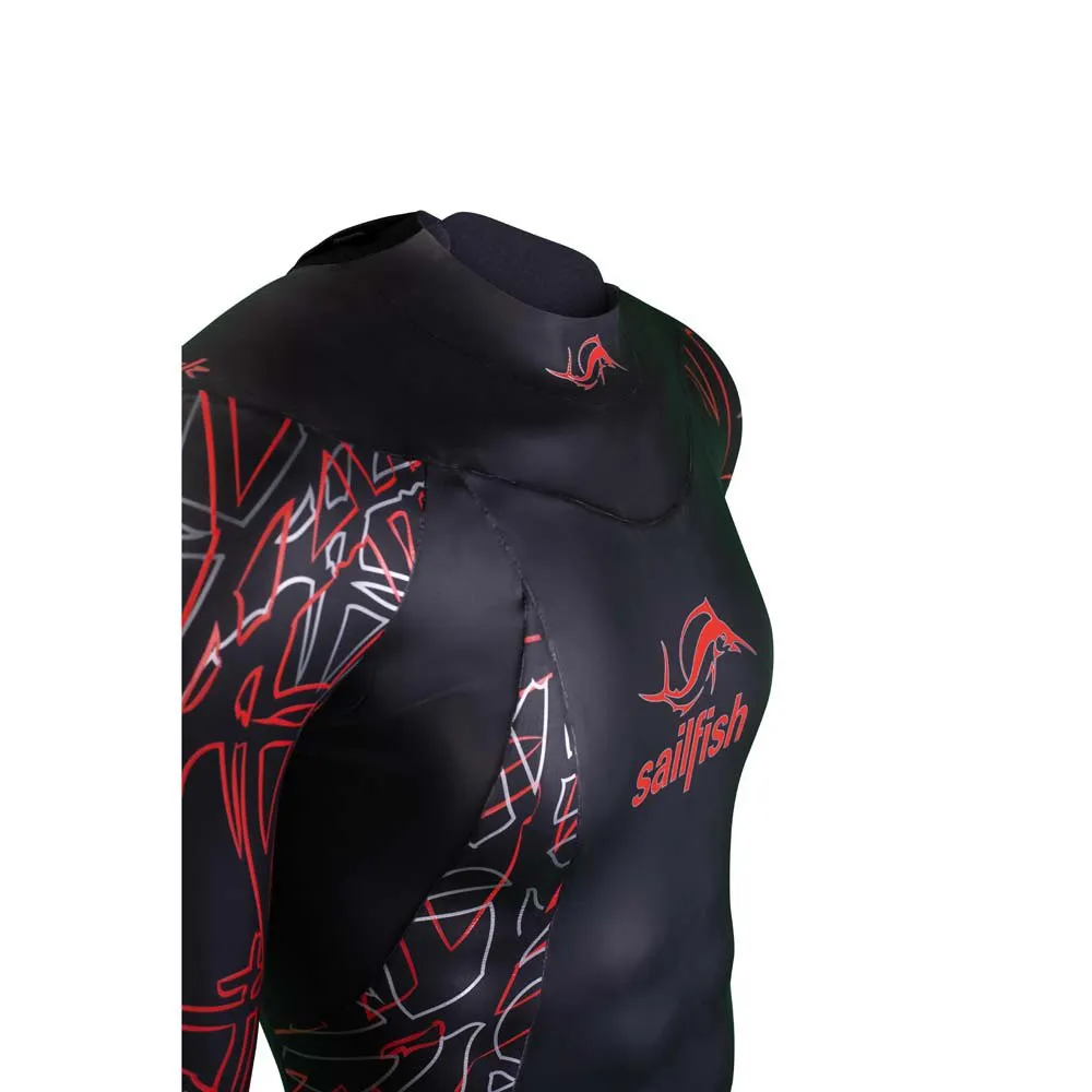 sailfish Attack 7 Våtdräkt I Neopren unisex, Black, XS