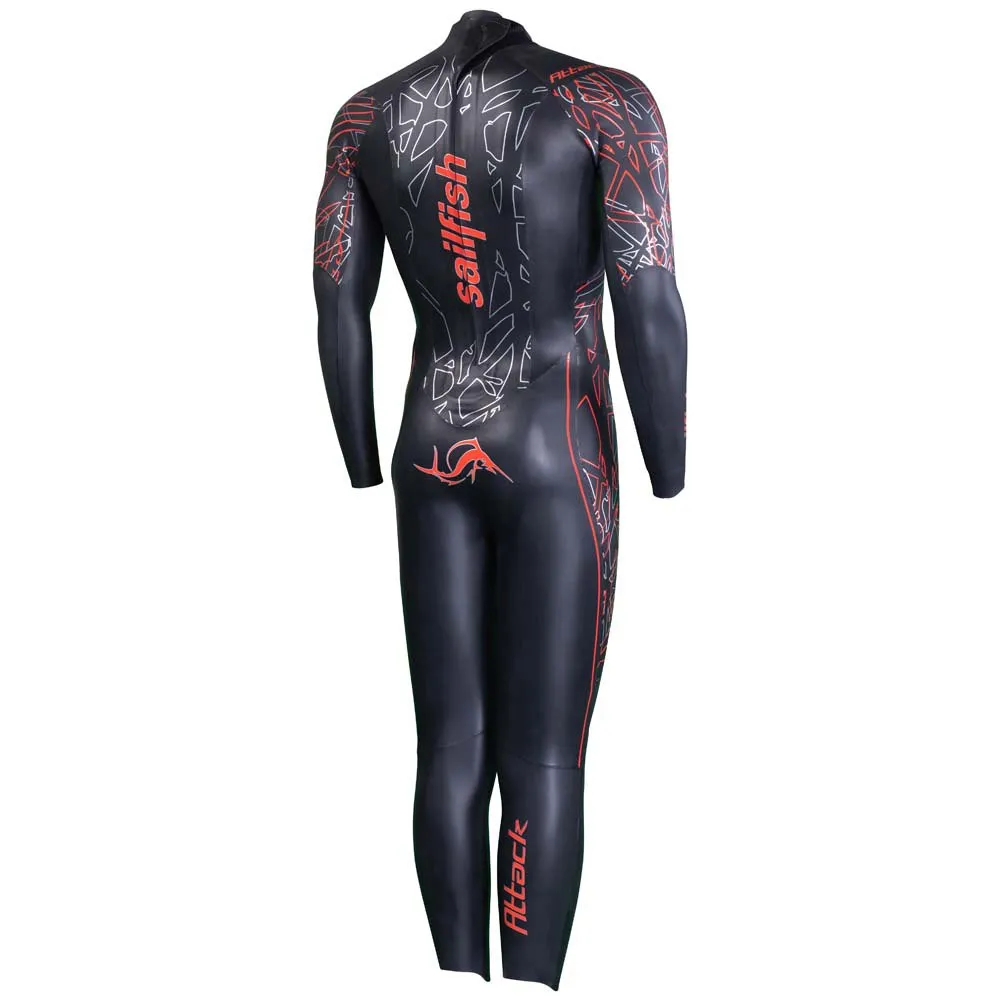 sailfish Attack 7 Våtdräkt I Neopren unisex, Black, XS