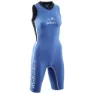sailfish Rebel Pro Back Zip Competition ärmlös Triathlondräkt female, Blue