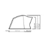 Salewa Alpine Hut Iv Tält, Cactus / grey, 4 Platser
