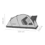 Salewa Alpine Lodge Iv Tält, Cactus / grey, 4 Platser