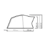 Salewa Alpine Lodge Iv Tält, Cactus / grey, 4 Platser