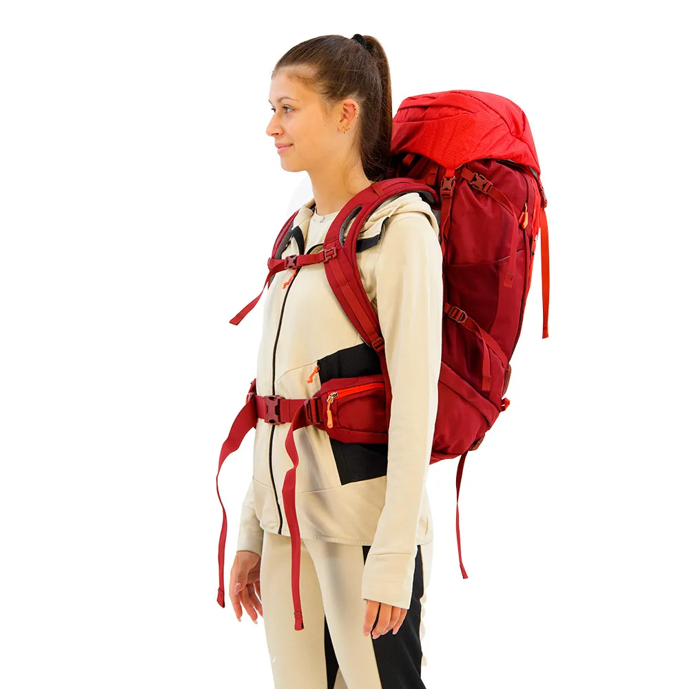 Salewa Alptreck 38+5l Damryggsäck, Pompeian red / syrah