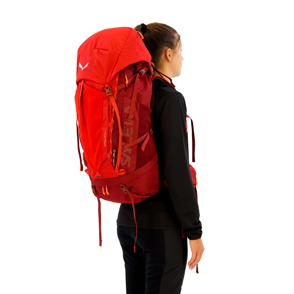 Salewa Alptreck 50+10l Damryggsäck, Pompeian red / syrah