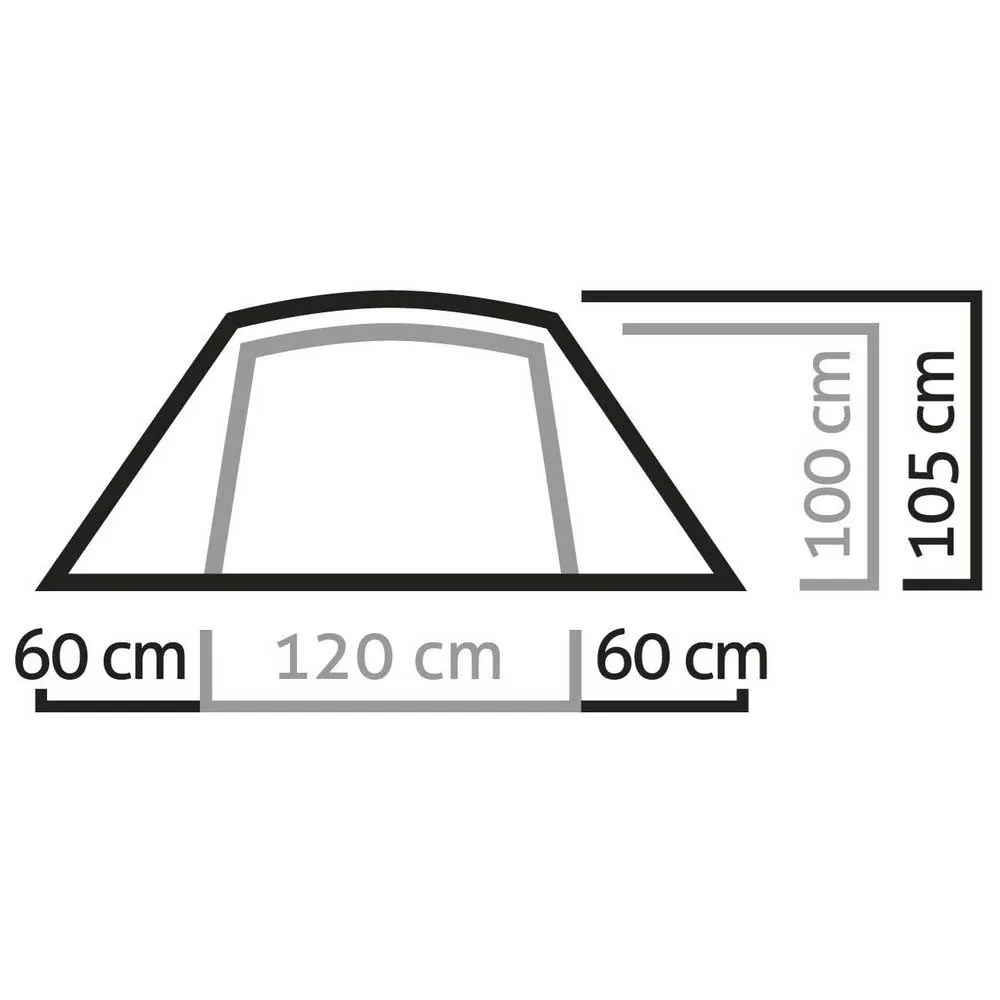 Salewa Denali Ii Tält, Cactus / grey, 2 Platser