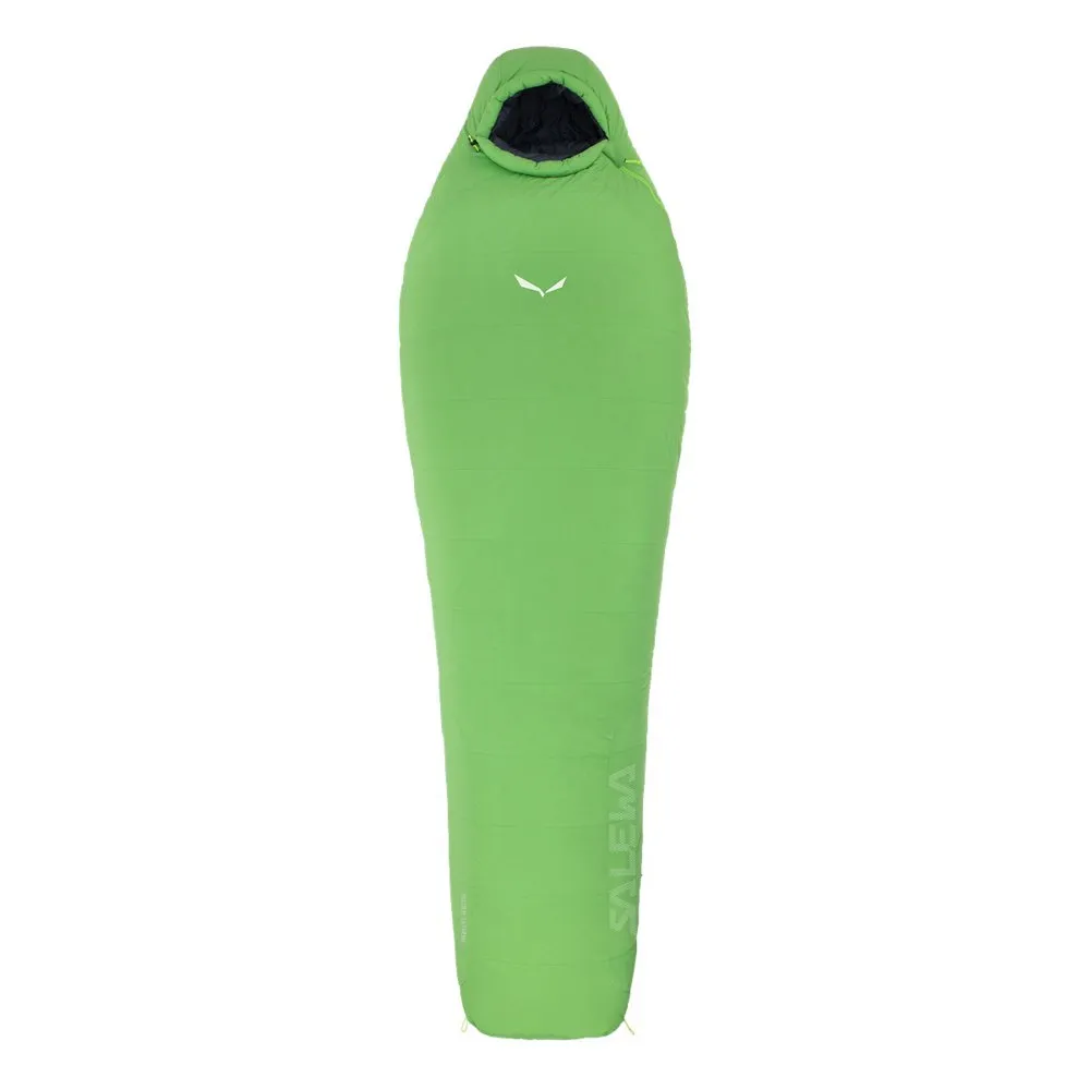 Salewa Diadem Extreme Sovsäck, Pale frog, Right Zipper