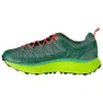 Salewa Dropline Trailskor female, Feld green / fluo coral