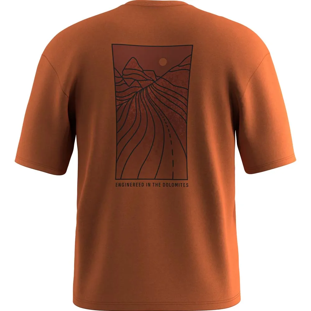 Salewa Eagle Sunset Loose T-shirt Med Korta ärmar Salewa Eagle Sunset Loose T-shirt Med Korta ärmar