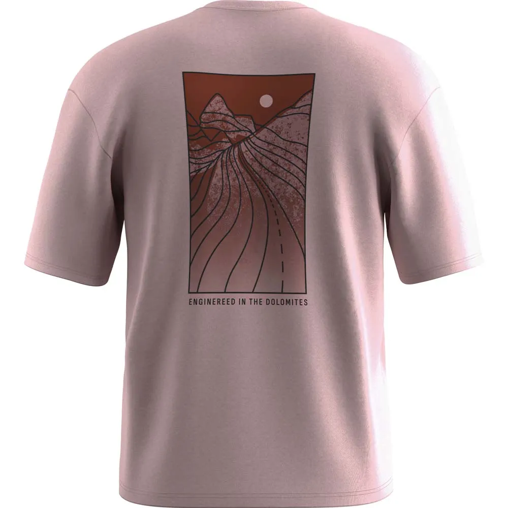 Salewa Eagle Sunset Loose T-shirt Med Korta ärmar