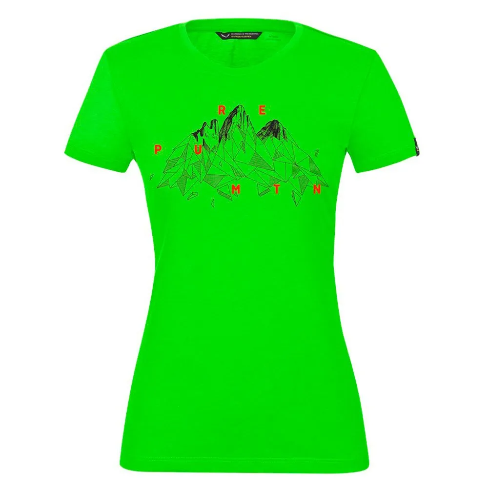 Salewa Geometric T-shirt Med Korta ärmar Salewa Geometric T-shirt Med Korta ärmar